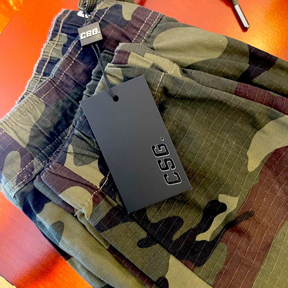 CSG comfortable camouflage Jogger pants